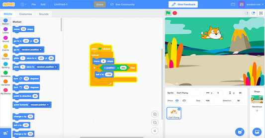 Coding and Video Game Design with Scratch